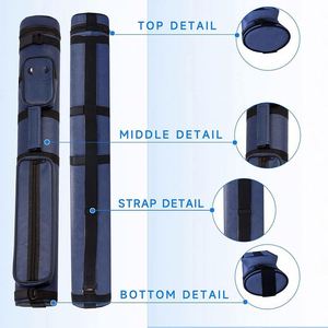 BSCI Factory Customize Professional Waterproof Oxford Adjustable Shoulder Snooker & Billiard Stick case Pool Cue Soft Carrying - Product Image 5