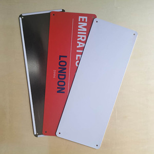 CHIHUAHUA 사용자 정의 금속 표시 거실 애완 동물 가게 야외 벽 장식 접시 10x40CM CHOW CHOW 클래식 개 거리 주석 표시 - Product Image 6