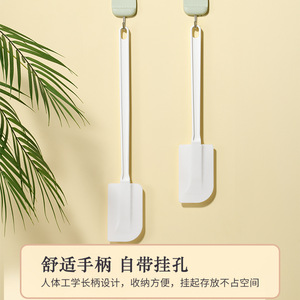 Large Size <b>Silicone</b> Spatula with Soft Scraper and Long Handle Food Grade Plastic Utensil for <b>Baking</b> Cake Cream Tool - Product Image 3