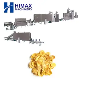 200kg pro Stunde Automatisches industrielles Frühstück Müsli Cornflakes Herstellung von Maschinen Ausrüstung Puff Cornflakes Produktions linie