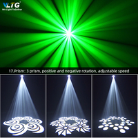 Mini couverture gonflable de faisceau lumineux principal de 100W pour le type lumineux porte-clés 4 10W a mené le petit mobile