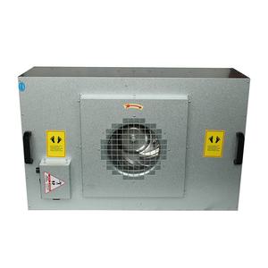 Laboratorio de setas Sala limpia 4x2 FFU 120V 50Hz Motor de 3 velocidades H14 Fabricación de HEPA Nueva condición usada Industrias aplicables - Product Image 4