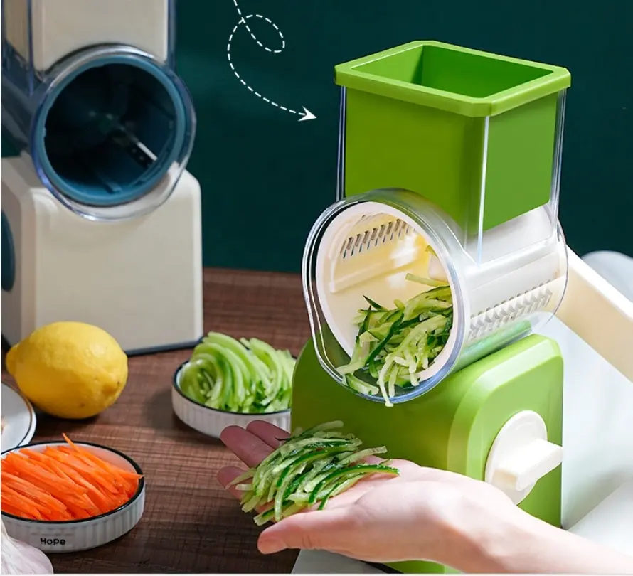 Factory Price Home Kitchen Vegetable Cutter Multi-functional Fruit and Vegetable Roller Crusher