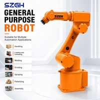 Robot lengan otomatis 6 sumbu, untuk melukis semprot palletisasi memasak-Robot tujuan umum dengan komponen Motor inti untuk dipilih tempat