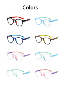 Mode Silicone Enfants <span class=keywords><strong>Bleu</strong></span> Ray Cut <span class=keywords><strong>Ordinateur</strong></span> Lunettes <span class=keywords><strong>Filtre</strong></span> À Lumière Bleue Anti Lumière Bleue Blocage Lunettes pour Enfants - Product Image 3