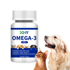 ペットケア60オメガ3フィッシュオイルソフトカプセル犬と猫用 - Product Image 2