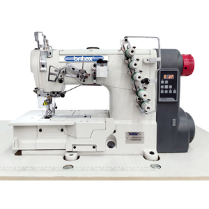 Machine à coudre industrielle à entraînement direct Britex BR-2500D-01CB, à lit plat, avec interlock, de qualité supérieure et à prix compétitif, fournie directement par l'usine. - Product Image 1