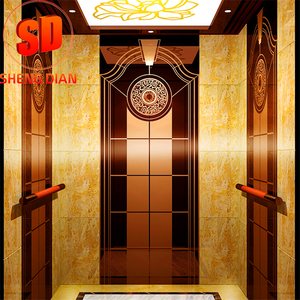 Panel pintu lift baja tahan karat 201 304 pola kustom Laser ukiran dengan layanan pemrosesan pembengkokan & pemotongan - Product Image 3