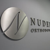 Lettres Murales Logo en Acrylique Doré 3D pour Décoration