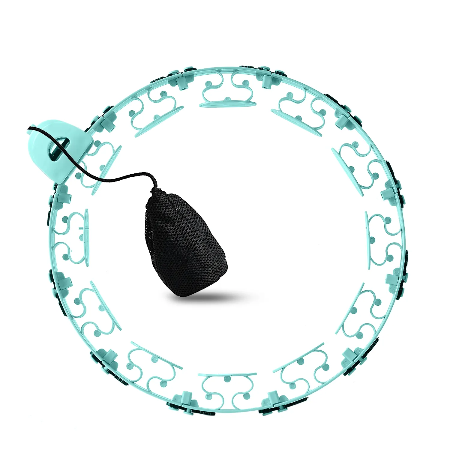 Ağırlıklı akıllı hula yüzük çemberler üreticisi masaj fıstık topu çantası-edebilirsiniz yük sağ ağırlık içinde