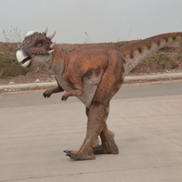 Costume de dinosaure animatronique interactif grandeur nature, résistant aux intempéries, en acier, idéal pour centres commerciaux, parcs et jardins d'enfants - Offre Spéciale