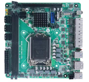 C246 Moederbord <span class=keywords><strong>Mini</strong></span> <span class=keywords><strong>ITX</strong></span> <span class=keywords><strong>4</strong></span> LAN LGA1151 Core 8e 9e generatie I3 I5 I7 E2 NAS Server Soft Router Mainboard - Product Image 4
