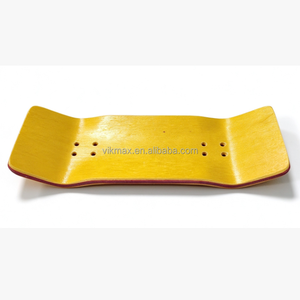 Planche à doigts carrée en gros, érable canadien 5 couches, concave profond 100*35mm, planche carrée unique pour mini-skate à doigts DIY - Product Image 3