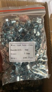 Duy nhất Bolt sắt mạ kẽm <span class=keywords><strong>Mini</strong></span> Hose kẹp - Product Image 6