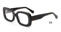 Montures de lunettes épaisses en acétate pour femmes Marcos De Gafas Lunettes en plastique Monture de lunettes pour lunettes de lecture sur ordonnance