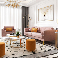 Canapé inclinable moderne en tissu OEM, mobilier de décoration de salon tendance, personnalisé pour les projets commerciaux et les commandes en gros