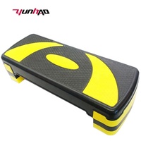Stepper aeróbico de Material PP antideslizante ajustable, 78CM, 3 niveles, 10/15/20 CM, plataforma de paso de ejercicio para gimnasio en casa, entrenamiento físico