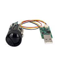 Sensor Pengukur Jarak Laser Meskernel TC25 dengan Antarmuka Data TTL Modul Pengukur Jarak Laser Optik 1500m Sensor Pengukur Jarak Pulsa ToF