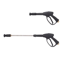 Pistolet à eau de machine à laver de voiture à haute pression pistolet sec long pistolet à tige courte