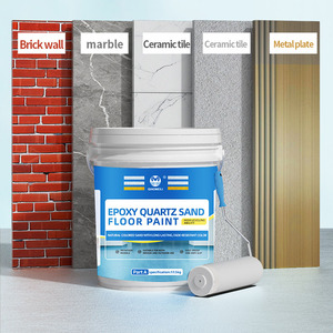 Peinture époxy pour sols résidentiels et garages, imperméable, antidérapante, couleur sable - Product Image 2