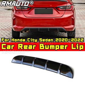 สปอยเลอร์กันชนหลังรถยนต์ ฝาครอบป้องกันกันชน ชุดแต่งสำหรับ Honda City Sedan 2020-2022 อุปกรณ์ตกแต่งรถยนต์ - Product Image 1