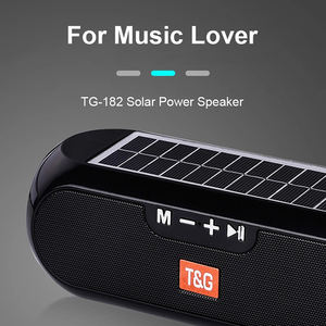 ไฟฉายตั้งแคมป์พลังงานแสงอาทิตย์ไร้สายแบบพกพาลำโพงบลูทูธพร้อมไฟฉาย TG182โรงงานดั้งเดิม - Product Image 5