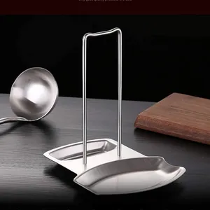 Spoon Rest for Pots and Pans Progressive Lid and Spoon Shelf 304 Stainless Steel Pan Lid Organizer