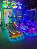 Simulateur de jeu vidéo de course de moto dynamique de haute qualité, à monnayeur, pour parcs d'attractions intérieurs