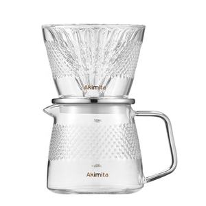 Bon prix filtre à café en verre résistant à la chaleur verser sur la <span class=keywords><strong>carafe</strong></span> à café goutteur ensemble de goutteurs à café - Product Image 1