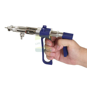 กระบอกฉีดยาอัตโนมัติแบบเข็มคู่สำหรับฉีดวัคซีนในฟาร์มสัตว์ปีก <span class=keywords><strong>สี</strong></span>ฟ้า คุณภาพสูง ปริมาณยา 0.2-2 มล. ฉีดได้ต่อเนื่อง - Product Image 3