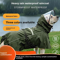 Impermeable para Perros Grandes 5XL, Chaqueta Impermeable y Cortavientos para Perros Gigantes, Reflectante, Personalizable, Venta al Por Mayor