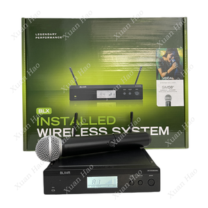 BLX24R BLX4R BETA58 <span class=keywords><strong>PG58</strong></span> UHF Sistema de micrófono de karaoke inalámbrico Micrófono de mano de metal para voces en vivo Karaoke de voz - Product Image 3