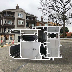 <span class=keywords><strong>Precio</strong></span> de fábrica Sudáfrica brillante pulido 6063 sección de aleación de aluminio anodizado personalizado puerta <span class=keywords><strong>ventana</strong></span> Perfil de rotura térmica - Product Image 1