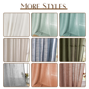 Semplice ed elegante colore solido Beige <span class=keywords><strong>tende</strong></span> in poliestere stile semplice osso bianco <span class=keywords><strong>tende</strong></span> della finestra <span class=keywords><strong>per</strong></span> <span class=keywords><strong>soggiorno</strong></span> o camera da letto - Product Image 6