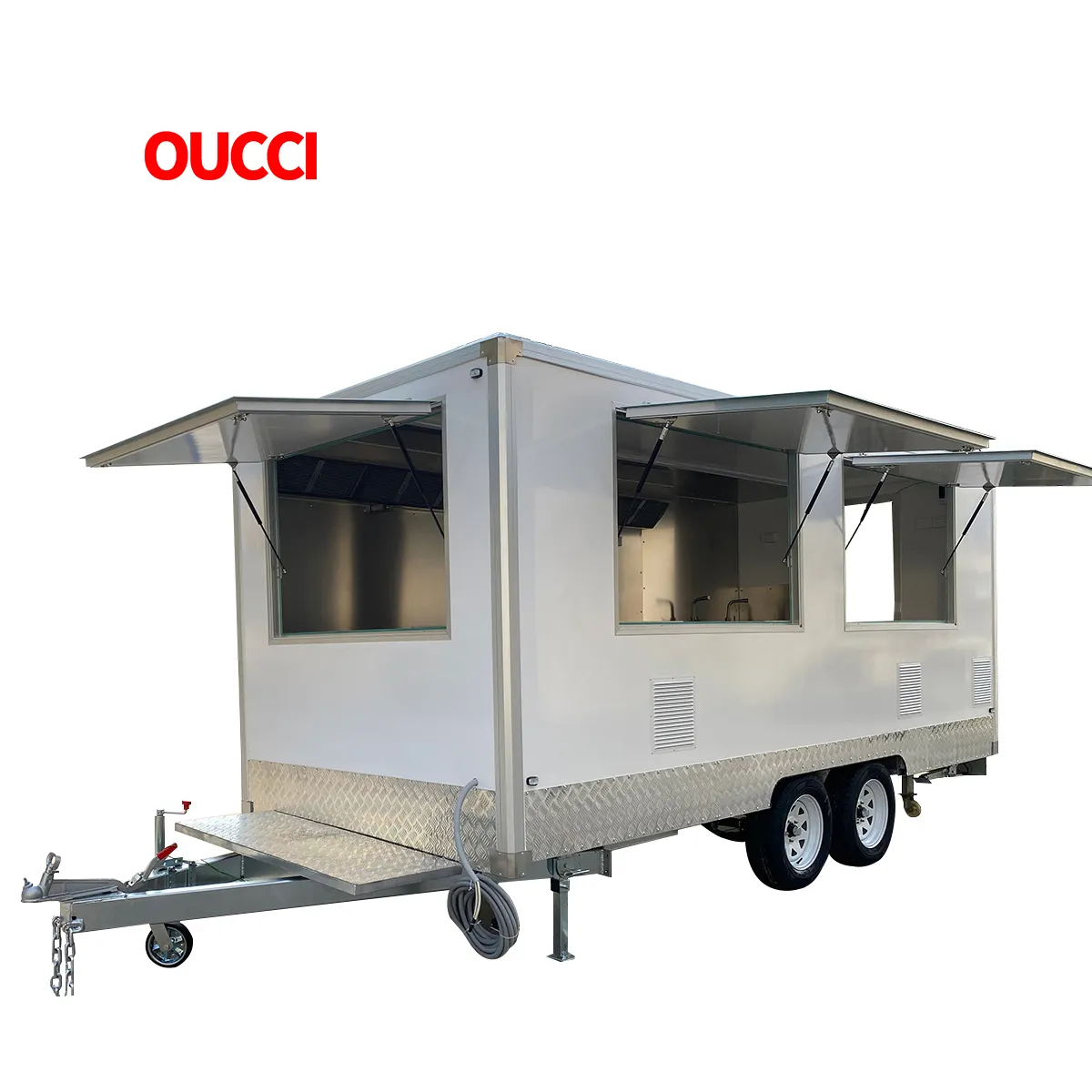 10ft/3m shipping container food trailers fully equipped cheap food trailers for sale