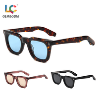 Lunettes de soleil vintage en acétate écaille de tortue, verres colorés polarisés, monture classique, pour homme et femme, idéales pour les voyages en plein air et la plage