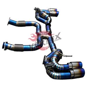 Escape Trasero Vortex Titanium con Control de Válvula OEM para Chevrolet Corvette C8 6.2L V8 2019–2025, Ligero, Sin Ruido de Dron - Product Image 2