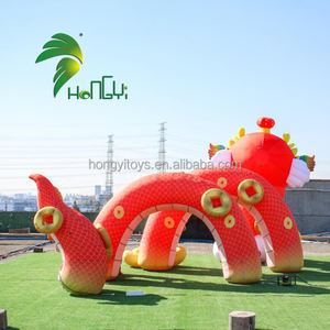 قوس نفخ مخصص على شكل تنين كرتوني من هونغي لعام <span class=keywords><strong>2026</strong></span> - Product Image 5