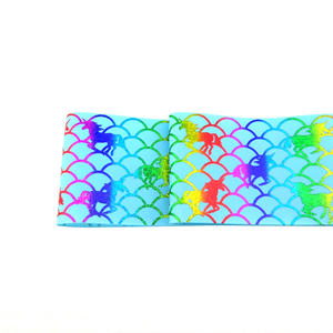 Hochwertige umwelt freundliche Hologramm-Fischs chuppen bänder mit kreativem Design für Haars chleifen Dekorative Kleidung (100% Polyester) - Product Image 6