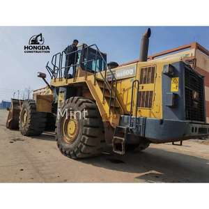 Grande chargeuse sur pneus KOMATSU d'occasion WA600-3 sur pneus WA600 WA500 Chargeur WA600-6 en bon état à vendre Grande chargeuse frontale - Product Image 2