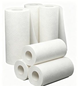 Rouleaux de papier <span class=keywords><strong>essuie</strong></span>-tout multi-usages JIELIROU personnalisés 3 et 4 plis en pâte de bois vierge, origine Hebei, vente en gros - Product Image 2