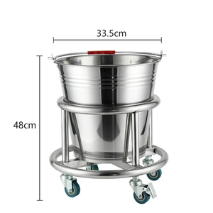 Seau à déchets médical en acier inoxydable - Product Image 5
