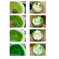 Poudre de thé vert Matcha en vrac, certifiée Halal, service de personnalisation du logo, qualité cérémoniale, en sachet