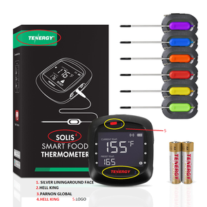 स्वतंत्र अनुप्रयोग के साथ 2019 वायरलेस ब्लूटूथ मांस थर्मामीटर - Product Image 3