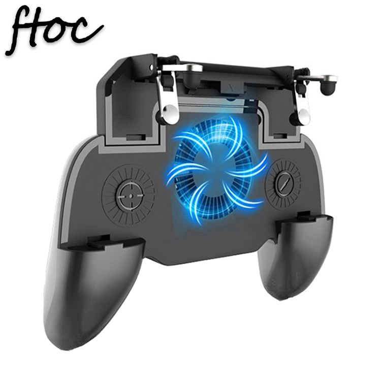 Controller Mobile Gamepad Trigger PU BG Game Handle pad Controller di gioco Mobile