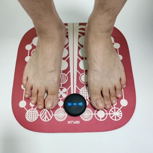 Circolazione sanguigna macchina vibrante a infrarossi funzione massaggiatore piede elettronico stimolatore em elettrico massaggiatore piede tappetino tappetino - Product Image 2