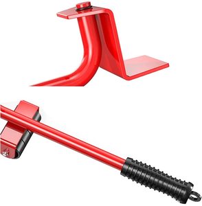 Elevador de <span class=keywords><strong>transporte</strong></span> de muebles giratorio, 5 uds., rodillos, herramienta de movimiento de cosas pesadas para uso doméstico, artículos diversos para el hogar - Product Image 3
