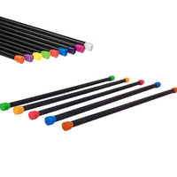 Vente chaude Gym Fitness Mousse Rembourré Total Aérobie Corps Barre Pondérée