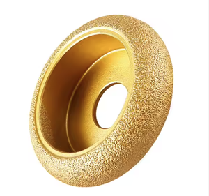 Meule diamantée brasée à bord romain pour le rainurage et le meulage des bords des carreaux de céramique, <span class=keywords><strong>du</strong></span> marbre et <span class=keywords><strong>du</strong></span> quartz - Product Image 3
