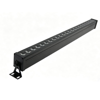 Projecteur mural LED linéaire M-124-2 150W à commande tactile DMX512, 24 LED RGB 3-en-1, haute luminosité, vente directe usine